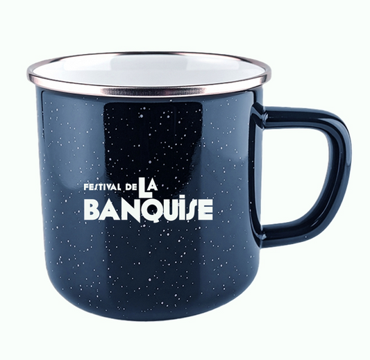 Tasse émaillée – Festival de la Banquise 2026